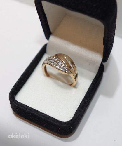 Золотое кольцо, 585 пробы, вес 2.68 г (фото #2)