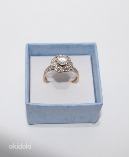 Золотое кольцо, 585 пробы, вес 2.69 g (фото #1)