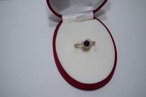 Kuldsõrmus teemantidega 585 proov, 3.53 g (3 foto / 4)