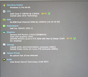 Dell Precision 5750 – i7 / 64GB RAM / RTX 3000 (4 foto / 4)