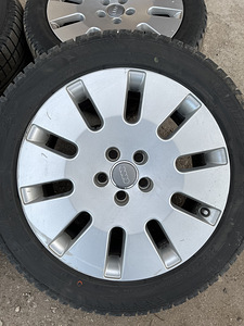 Оригинальные диски 5x112 Audi 18" с легкосплавными шинами Go (2 фото из 6)