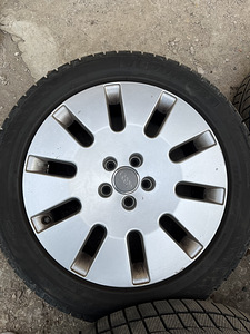 Оригинальные диски 5x112 Audi 18" с легкосплавными шинами Go (4 фото из 6)
