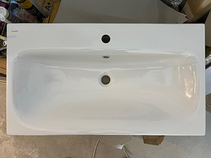 Valamu Cersanit 80 x 45 cm (2 foto / 7)