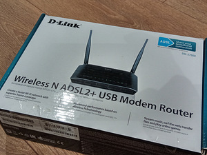 Ruuterid D-Link DSL-2750U ja Mikrotik RouterBoard 493AH (4 foto / 9)