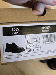 Dr. Martens Размер 33.5 Обувь на липучках - черные (2 фото из 5)