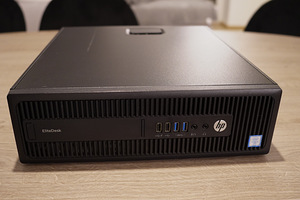 HP EliteDesk 800 G2 SFF, i3-6100, 8GB RAM, 128GB SSD (1 foto / 2)
