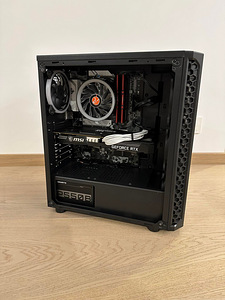Gaming PC, i3-10100F, RTX 3060 Ti, 16GB RAM, 500GB NVMe (5 foto / 9)
