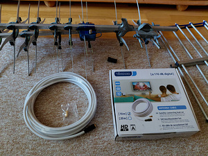 TV-antenn + uus kaabel 10 m (2 foto / 4)
