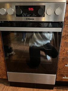 Elektripliit Hansa keraamiline, 65L, roostevaba teras (1 foto / 6)