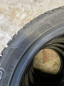 225/45/17 4tk Dunlop 6-7mm (4 foto / 4)