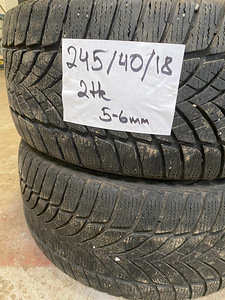 245/40/18 2tk Goodyear 5-6mm (2 foto / 4)
