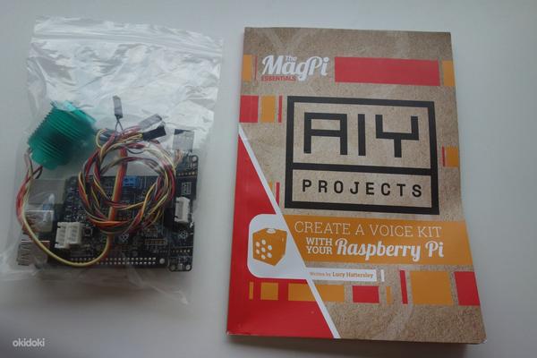 Raspberry Pi 3 ja AIY Hat Voice Projects + журнал (фото #3)