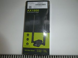 IoGiant AX1800 USB Wifi 6 võrgukaart kahe suure antenniga (1 foto / 3)