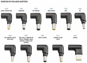 Digitus sülearvuti 90W universaalne adapter DA10190 (2 foto / 9)