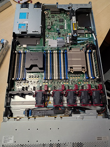 HP DL360, 1*E5-2620 v3, 16gb ram, 2*600gb, 1 aasta garantii (2 foto / 5)