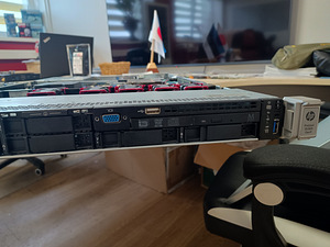 HP DL360, 1*E5-2620 v3, 16gb ram, 2*600gb, 1 aasta garantii (5 foto / 5)