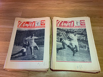 Nõukogude ajakirjade komplekt "JALGPALL" 1967, 38 tk