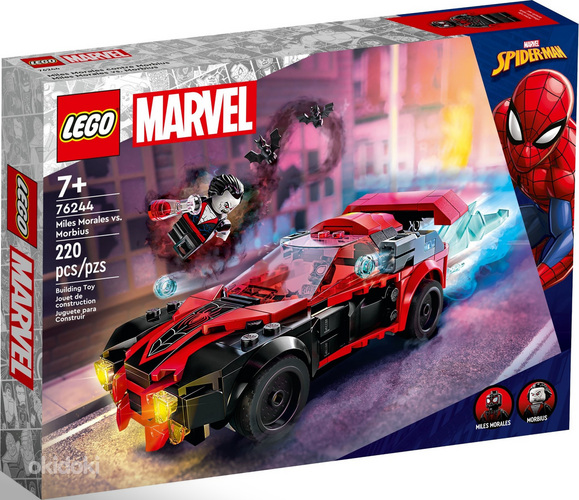 Новый Lego Marvel 76244 Miles Morales vs. Morbius 220деталей (фото #1)