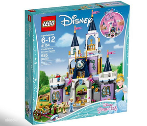 Uus Lego 41154 Cinderella’s Dream Castle 585 osa
