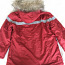 Красная куртка для девочек s: 122/128 (фото #2)