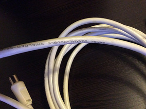 TV-antenni kaabel, pikkus 4 meetrit (4 foto / 4)