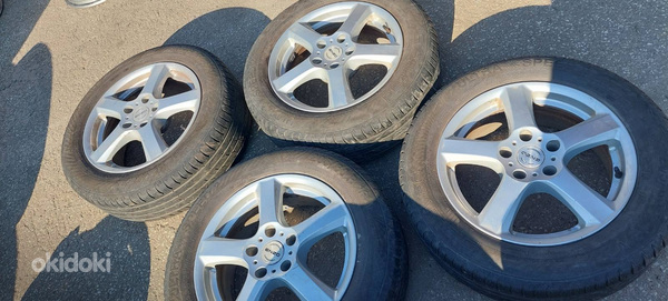16 " vw, veljed 5x112 6,5x16 et33 rehvid Gislaved 205 60 16