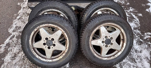 16" MB диски 5x112 7,5x16 et35 шины 215 60 16 (1 фото из 3)