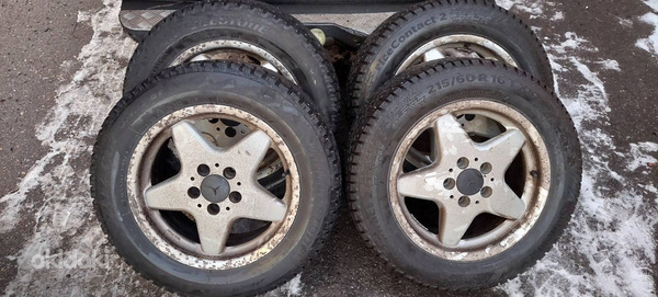 16" MB диски 5x112 7,5x16 et35 шины 215 60 16