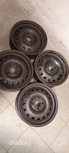 15 " plekkveljed 4x100 15x5,5 keskava 60 Nissan, Renault