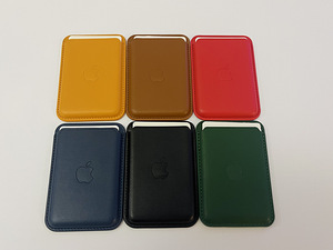 iPhone leather MagSafe kaarditasku