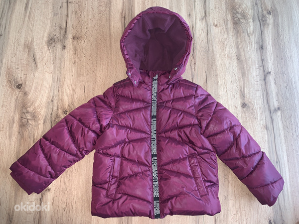 Soojustatud jope k/s chicco 116 (+müts)