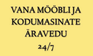Tasuta kodumasinate ja metalli äravedu, kolatakso 24h (1 foto / 7)