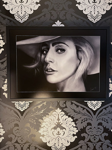 Lady Gaga распечатанное произведение искусства