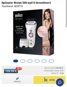 Braun бритва silk epil 9 (3 фото из 3)