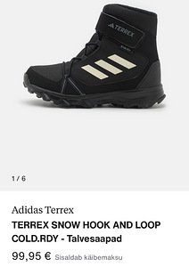 Adidas talvesaapad 34/35 (3 foto / 3)