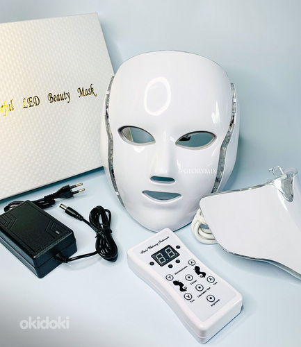 LED-mask fotodünaamiliseks ja mikrovooluteraapiaks