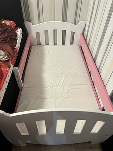 Детская кровать 140х80 с выдвижным ящиком