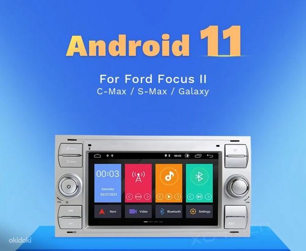 Ford Focus, Mondeo, S-Max, Galaxy Android 11. НОВИНКА (фото #1)