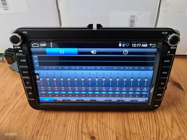 VW Volkswagen Android 10, 8" 2 + 32gb, DSP, RDS (фото #3)