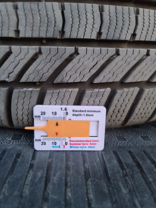 Оригинальные диски VW 5x112 18" с шинами (7 фото из 10)