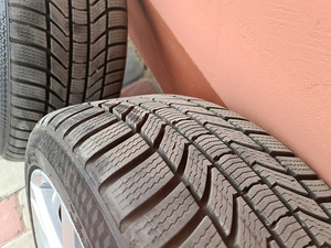 Оригинальные диски VW 5x112 18" с шинами (9 фото из 10)
