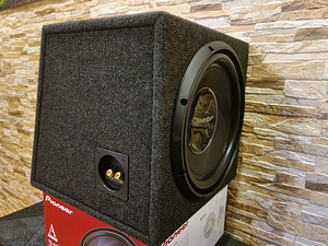 PIONEER 12" 1400W ja Võimendi. Hi-input. Uus (4 foto / 10)