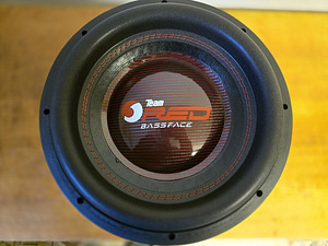 BassFace TEAM RED 12" 7000W 2+2ohm, UUS (7 foto / 9)