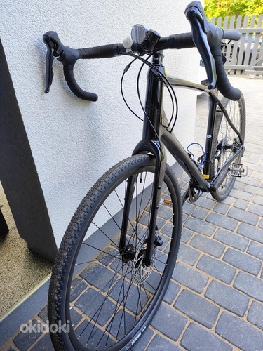 Merida Silex 200 оптическая черная L-рама, гравийный велосип (фото #2)