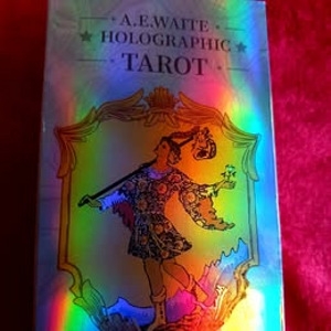 Waite'i Tarot. Holograafilised kaardid, pakk. (1 foto / 3)
