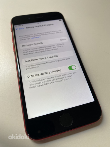 iPhone 8 64GB RED (аккумулятор 100%) (фото #4)