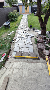 Sillutusplaadid, piirdeaiad, terrassid (5 foto / 10)