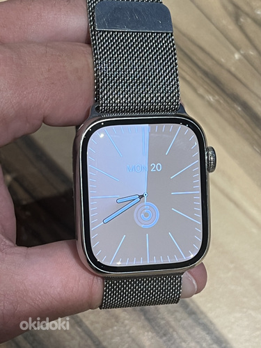 Продажа Apple Watch 8 из нержавеющей стали 45 мм GPS/сотовая (фото #2)