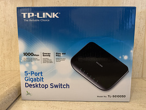 TP-LINK 5-Port Gigabit Desktop Switch TL-SG1005D (1 foto / 2)