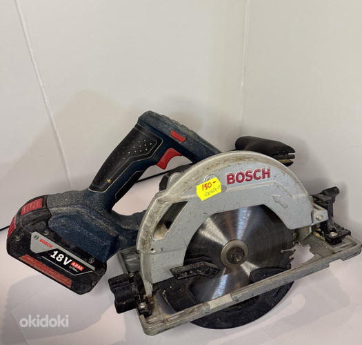 Bosch GKS 18V-57 G akukettsaag + aku 4 Ah
